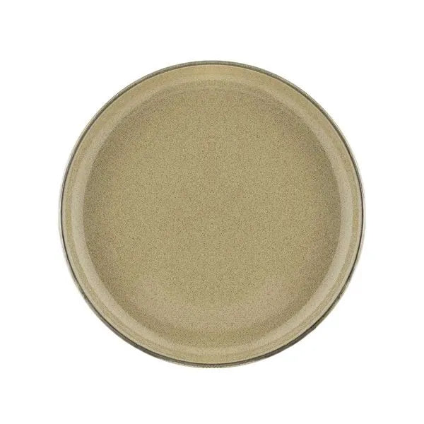 Prato de Sobremesa 20 cm Flat Ocre Oxford Biona – Design Moderno, Resistência e Sofisticação
