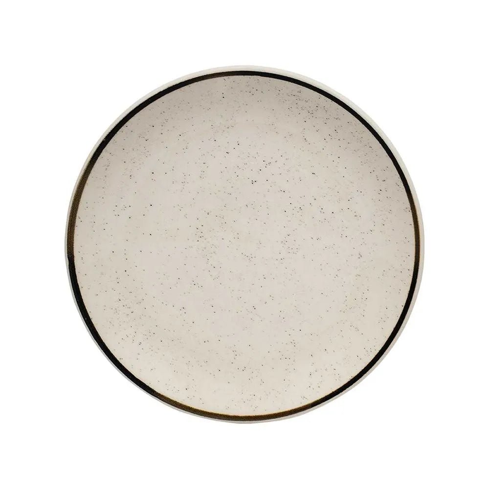 Prato Sobremesa Cerâmica Unni Brisa – Elegância em 20 cm