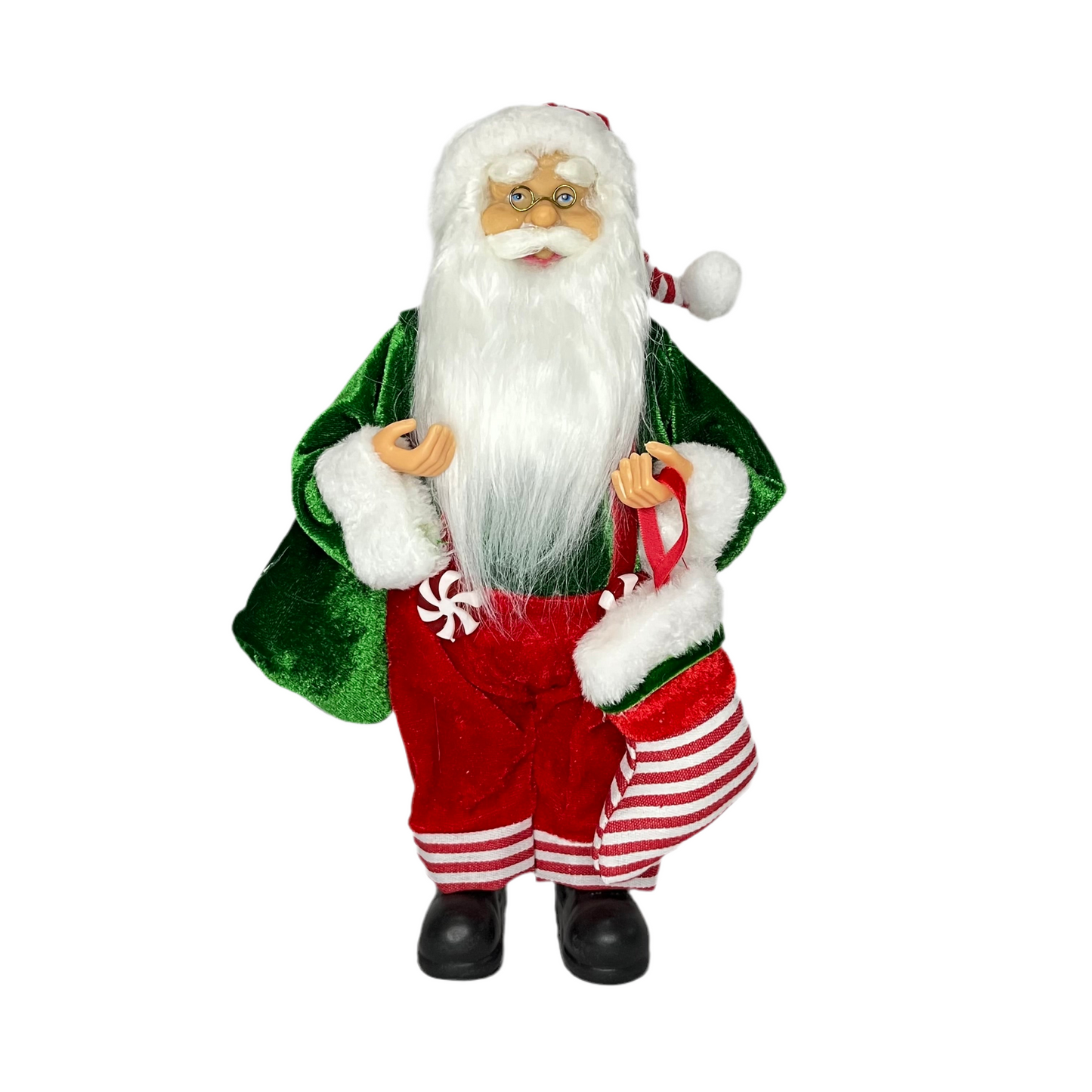 Papai Noel em Pé 30 cm Decoração de Natal | FlorArte