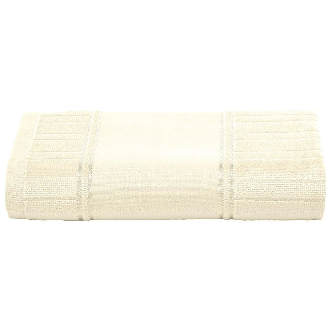 Toalha de Rosto Döhler Artesanalle 50×80 cm Barra 11,5 cm para Pintura– Algodão Aveludado 400 g/m², Várias Cores