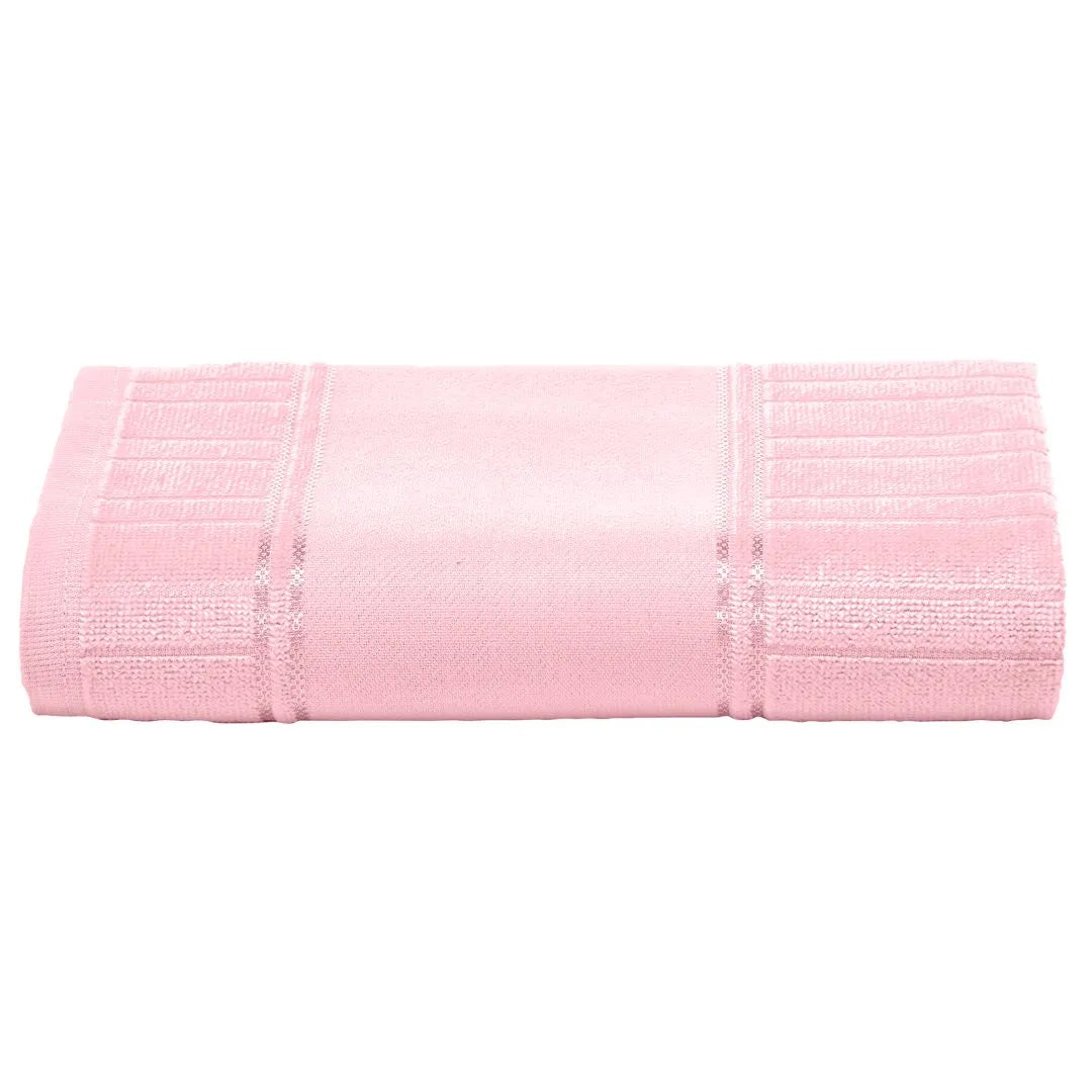 Toalha de Rosto Döhler Artesanalle 50×80 cm Barra 11,5 cm para Pintura– Algodão Aveludado 400 g/m², Várias Cores