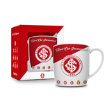 Caneca de Porcelana Urban 300 ml do Inter | BrasFoot Presentes