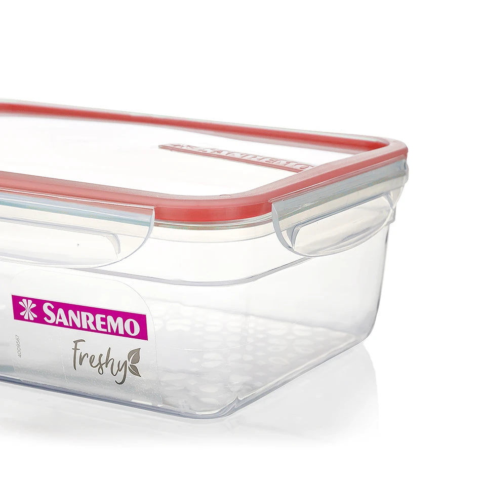 Pote com Travas 2,5L Sanremo – Armazenamento Seguro e Prático