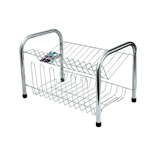 Secador Rei com Porta Copos Niquelart | Aço Cromado