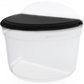 Saleiro Utility Home 500g (14 × 9 × 11,5 cm) – Acrílico com Tampa