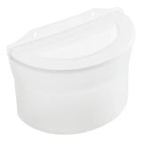 Saleiro Plástico Sanremo Casar 305 – Tampa Basculante, Transparente, Resistente e Prático