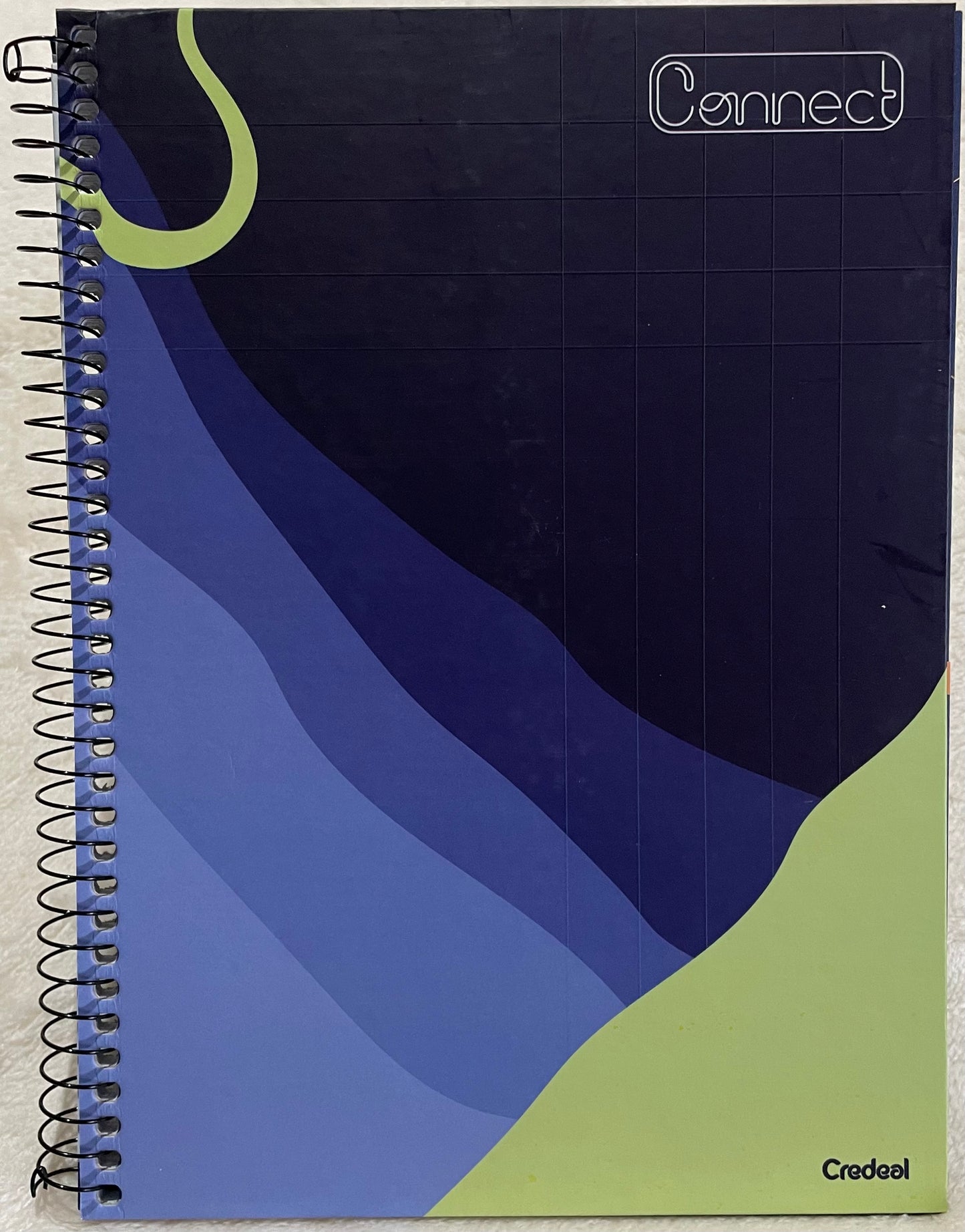 Caderno Universitário Credeal Connect 1 Matéria 80 Folhas – Capa Estampada e Espiral