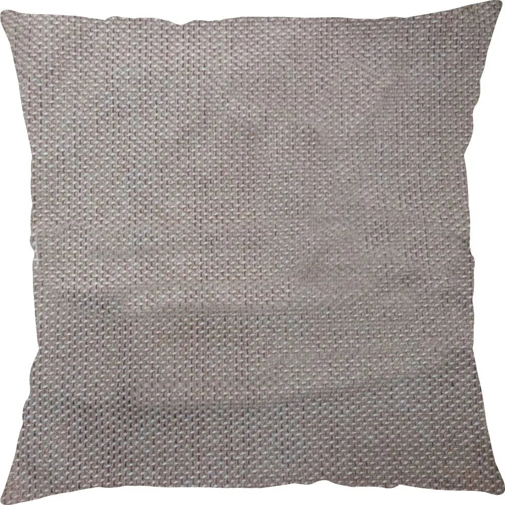 Capa para Almofada 43×43 cm Linen Croácia – Grafite e Camurça | Niazitex