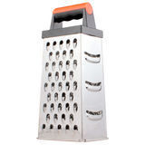 Ralador 4 Faces Inox Bigsul 22023 – Aço Inoxidável, Multi-Cortes Legumes/Queijo, 24 cm