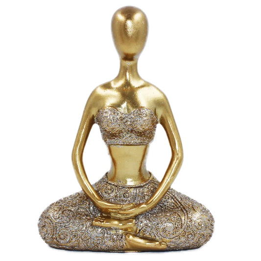 Enfeite de Resina - Pose Yoga 11 cm | Youbai