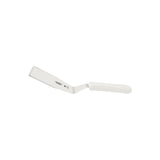 Espátula Profissional para Hambúrguer Tramontina 7×4¼″ | Aço Inox DIN 1.4110 • Cabo Polipropileno Branco Antimicrobiano • NSF