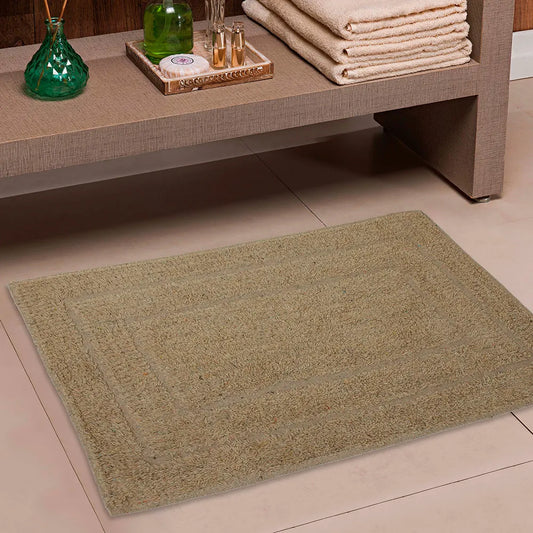 Tapete Banheiro Hidalgo 40×60 cm – Bege Felpudo | Niazitex