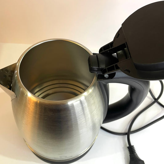 Jarra Elétrica CalorMax 1,8 L Inox – Desligamento Automático | +Casa