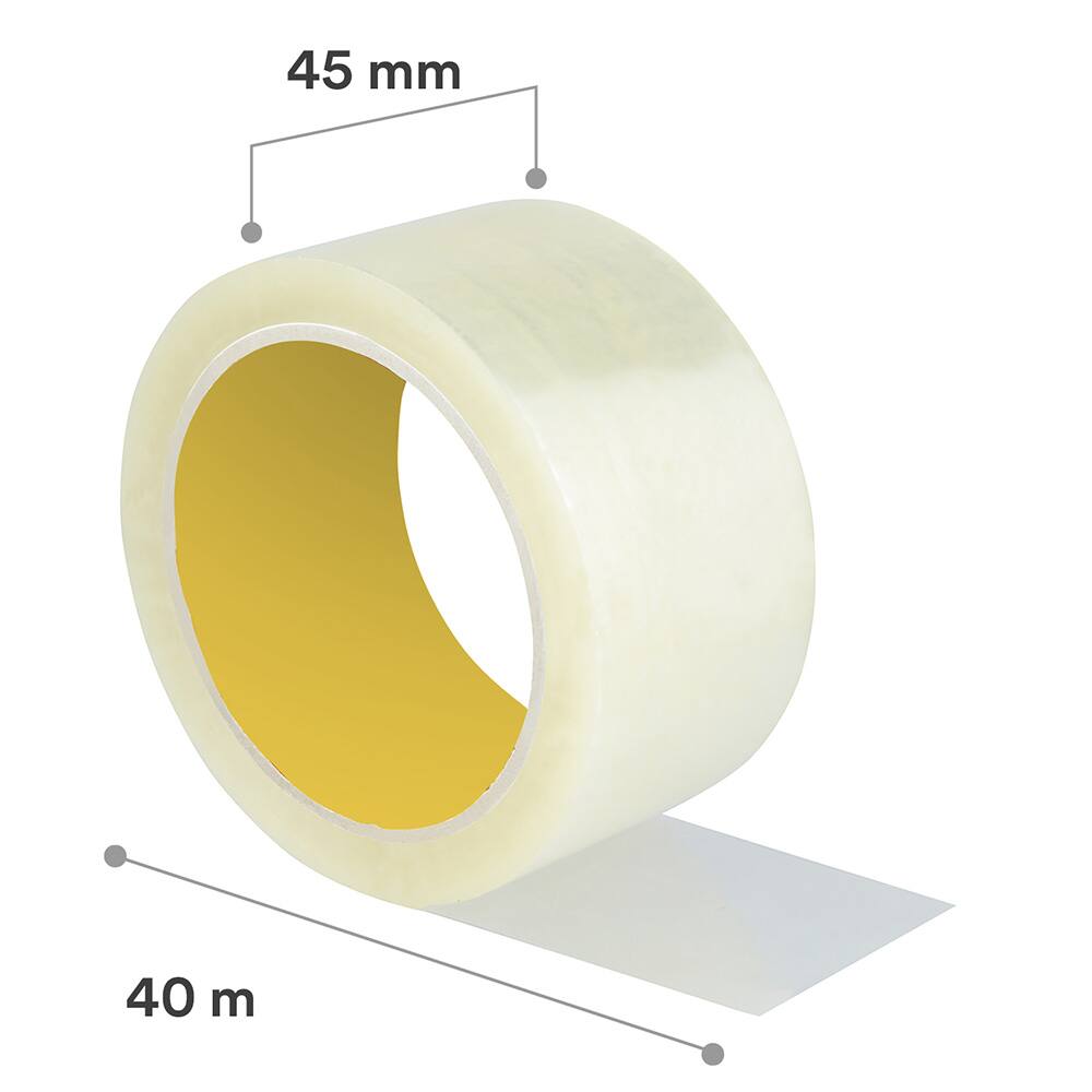 Fita Adesiva Scotch Corta Fácil 45mm x 40m Transparente – 3M | Fácil Corte Manual