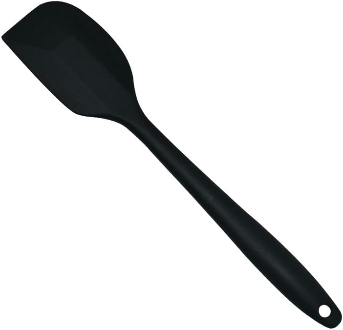 Espátula-Pá Silicone Preta 27 cm BigSul – Utensílio antiaderente p/ panelas & frigideiras