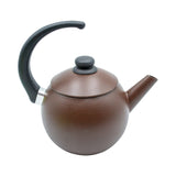 Chaleira 2,1 L Corten 341 – Alumínio, Acabamento Estilo Corten, Rápido Aquecimento | Cinco Estrelas