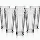 Jogo de 6 Copos Altos de Vidro Hauskraft Imperial 280 ml – Conjunto Alta Qualidade, Durável e Versátil