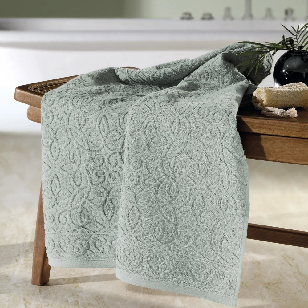 Toalha de Rosto Provença Jacquard Felpudo 50 cm x 90 cm | Dõhler
