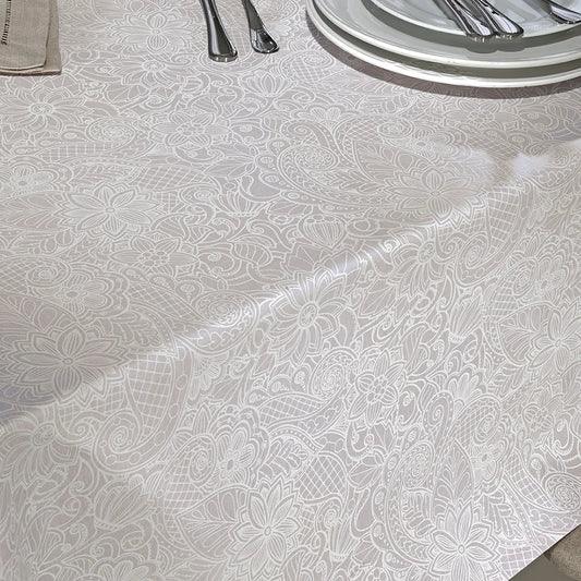 Toalha De Mesa Retangular 6 Lugares Clean Athenas 1,40cm x 2,10 | Dõhler