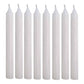 Pacote com 8 Velas Brancas Sandero Nº 8 – 23 g cada