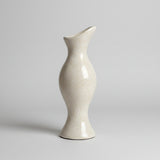 Vaso de Cerâmica Decorativo StarBella Calcutá G Claro para Flores – 27,5 cm x 9 cm – Elegante e Resistente, para Sala, Quarto e Escritório