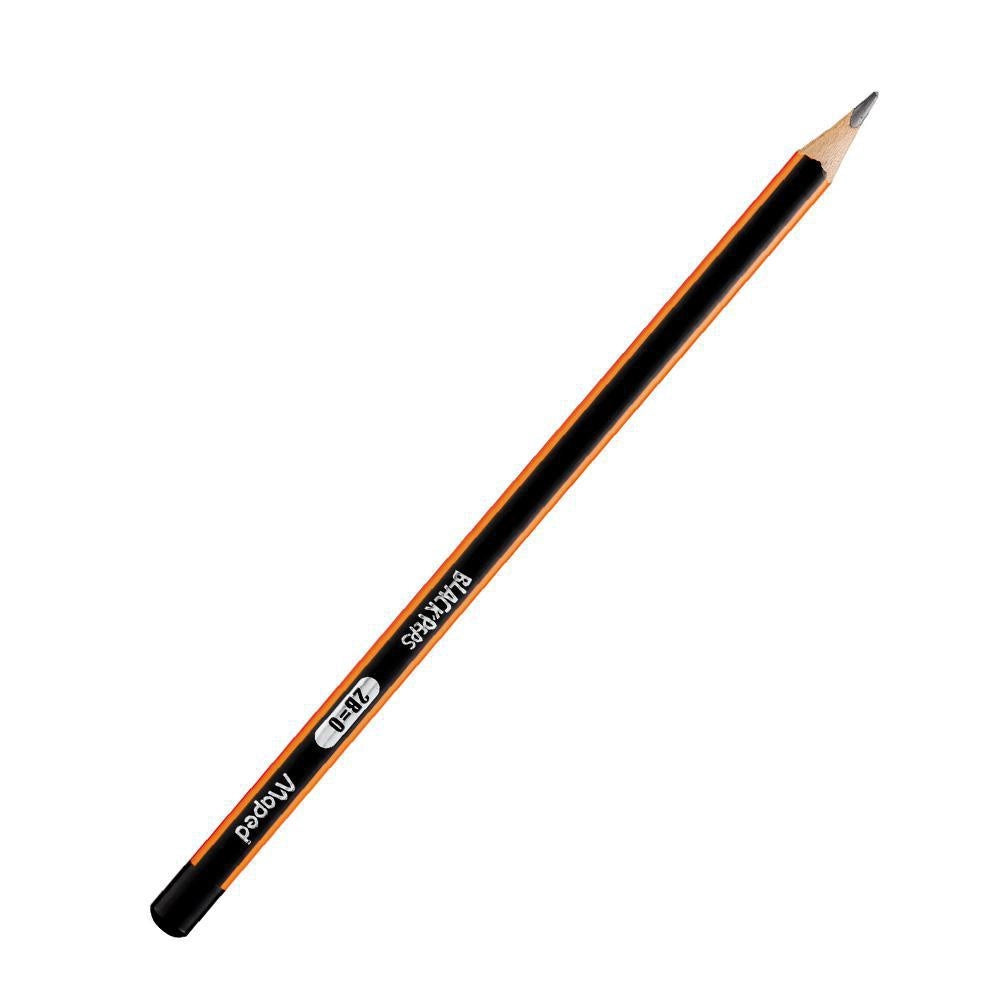 Lápis de Escrever Preto Triangular Black Peps HB | Maped