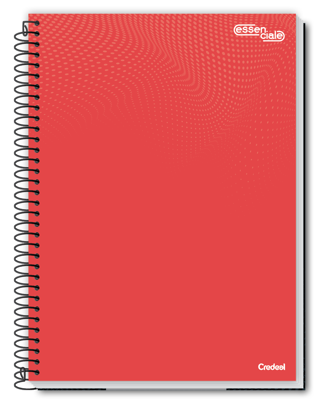 Caderno Essenciale | 8 Opções de Capas | Universitário Capa Dura 1 Matéria 80 Folhas | Credeal