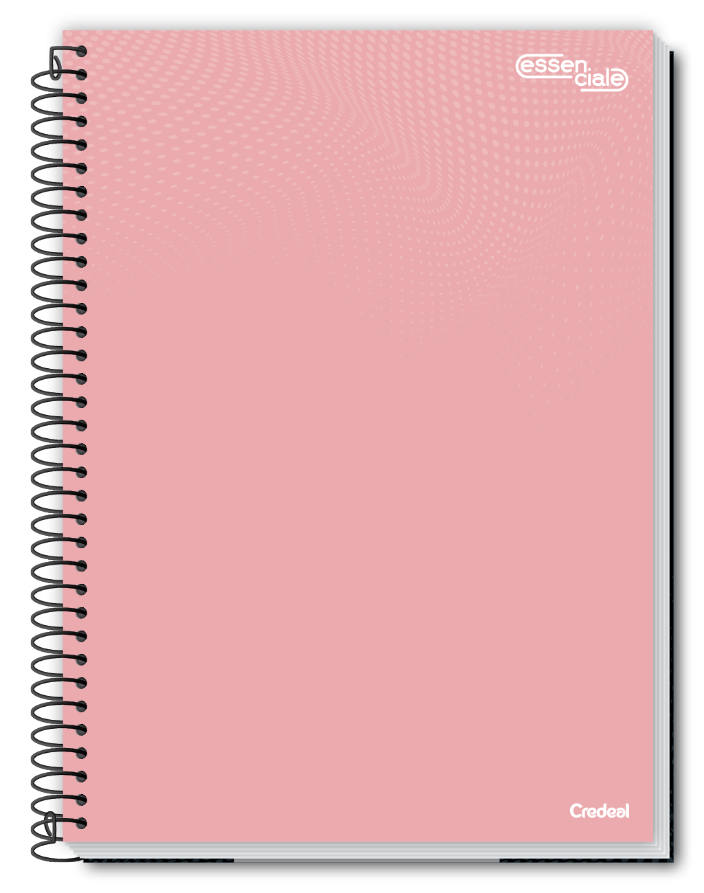 Caderno Essenciale | 8 Opções de Capas | Universitário Capa Dura 1 Matéria 80 Folhas | Credeal