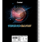 Caderno TecnoCars | Universitário Capa Dura 1 Matéria 96 Folhas | Credeal