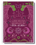 Caderno A Deusa | Universitário Capa Dura 1 Matéria 80 Folhas | Credeal