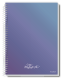 Caderno Be-Magnetic | Universitário Capa Dura 1 Matérias 80 Folhas | Credeal