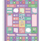 Caderno Be-Magnetic | Universitário Capa Dura 1 Matérias 80 Folhas | Credeal