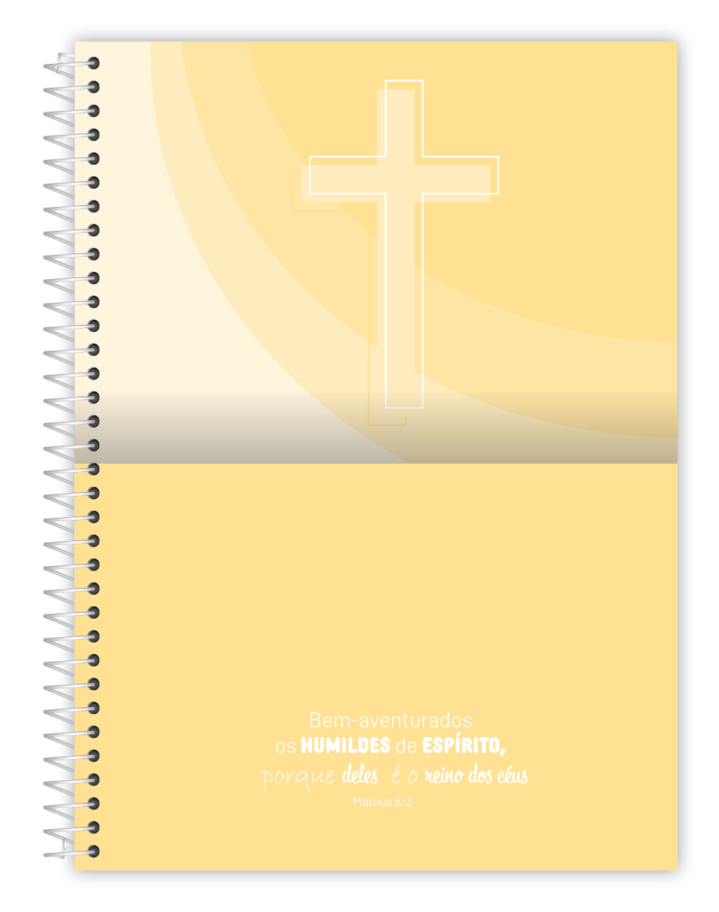 Caderno - Cadernos de Fé | Universitário Capa Dura 1 Matérias 80 Folhas | Credeal