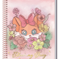 Caderno Foxy Teen | Universitário Capa Dura 1 Matéria 80 Folhas | Credeal