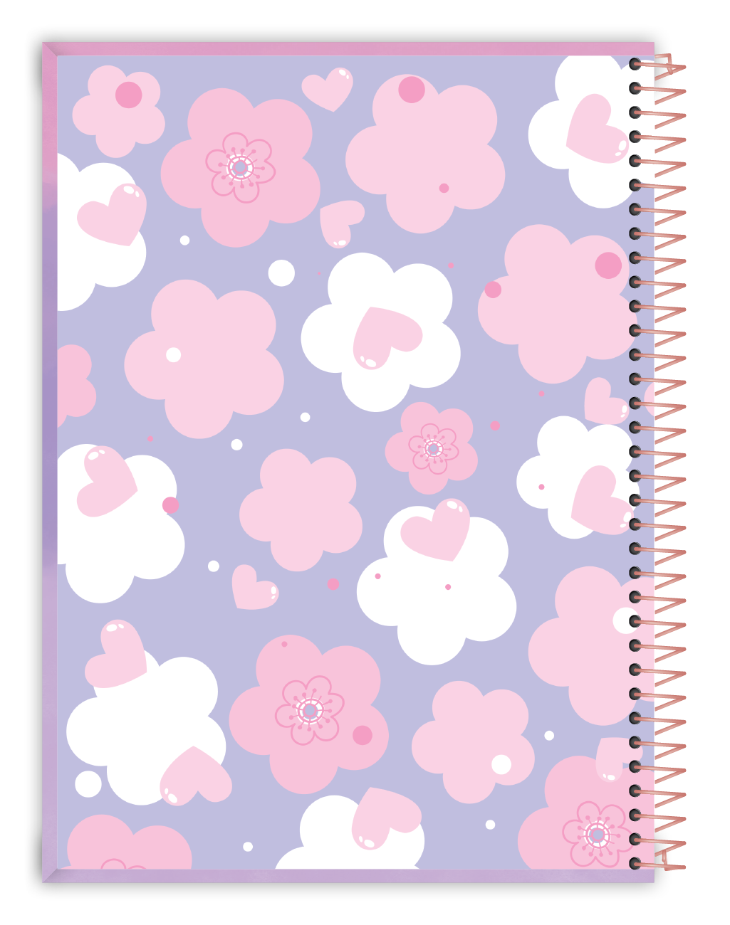 Caderno Foxy Teen | Universitário Capa Dura 1 Matéria 80 Folhas | Credeal