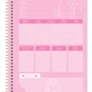 Caderno Foxy Teen | Universitário Capa Dura 1 Matéria 80 Folhas | Credeal
