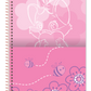 Caderno Foxy Teen | Universitário Capa Dura 1 Matéria 80 Folhas | Credeal