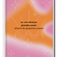 Caderno Mantras | Universitário Capa Dura 1 Matérias 80 Folhas | Credeal