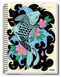 Caderno Original Arts | Universitário Capa Dura 1 Matérias 80 Folhas | Credeal