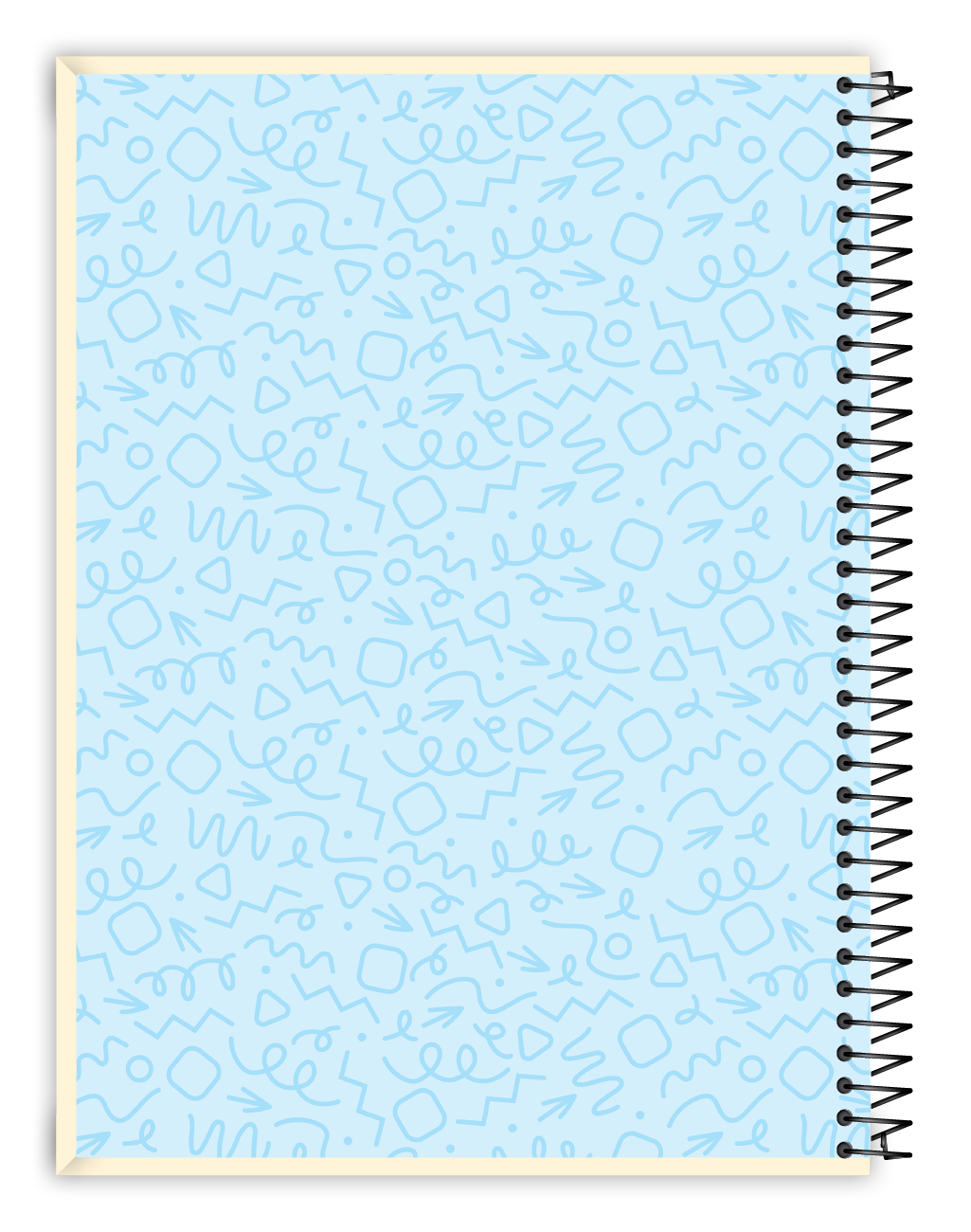 Caderno Original Arts | Universitário Capa Dura 1 Matérias 80 Folhas | Credeal
