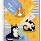 Caderno Pet Fun | Universitário Capa Dura 1 Matéria 80 Folhas | Credeal