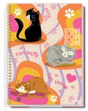 Caderno Pet Fun | Universitário Capa Dura 1 Matéria 80 Folhas | Credeal