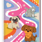 Caderno Pet Fun | Universitário Capa Dura 1 Matéria 80 Folhas | Credeal