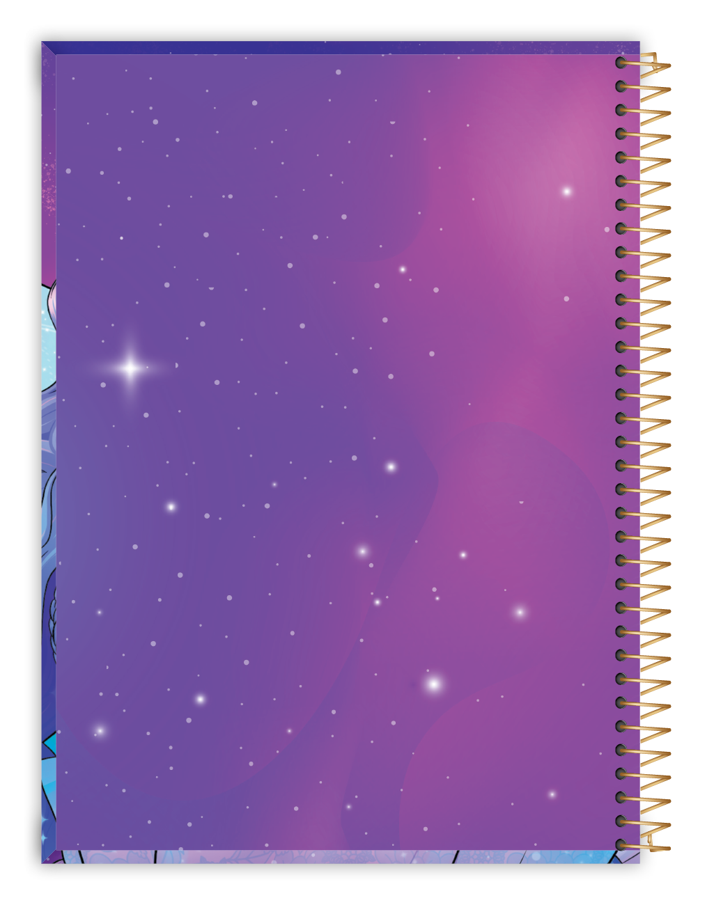 Caderno Princesa Fashion | Universitário Capa Dura 1 Matéria 80 Folhas | Credeal