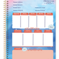Caderno Princesa Fashion | Universitário Capa Dura 1 Matéria 80 Folhas | Credeal