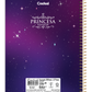 Caderno Princesa Fashion | Universitário Capa Dura 1 Matéria 80 Folhas | Credeal