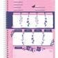 Caderno Purpurina | Universitário Capa Dura 1 Matérias 80 Folhas | Credeal