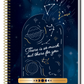 Caderno Stamp | Universitário Capa Dura 1 Matérias 80 Folhas | Credeal