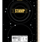 Caderno Stamp | Universitário Capa Dura 1 Matérias 80 Folhas | Credeal