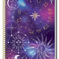 Caderno Stamp | Universitário Capa Dura 1 Matérias 80 Folhas | Credeal